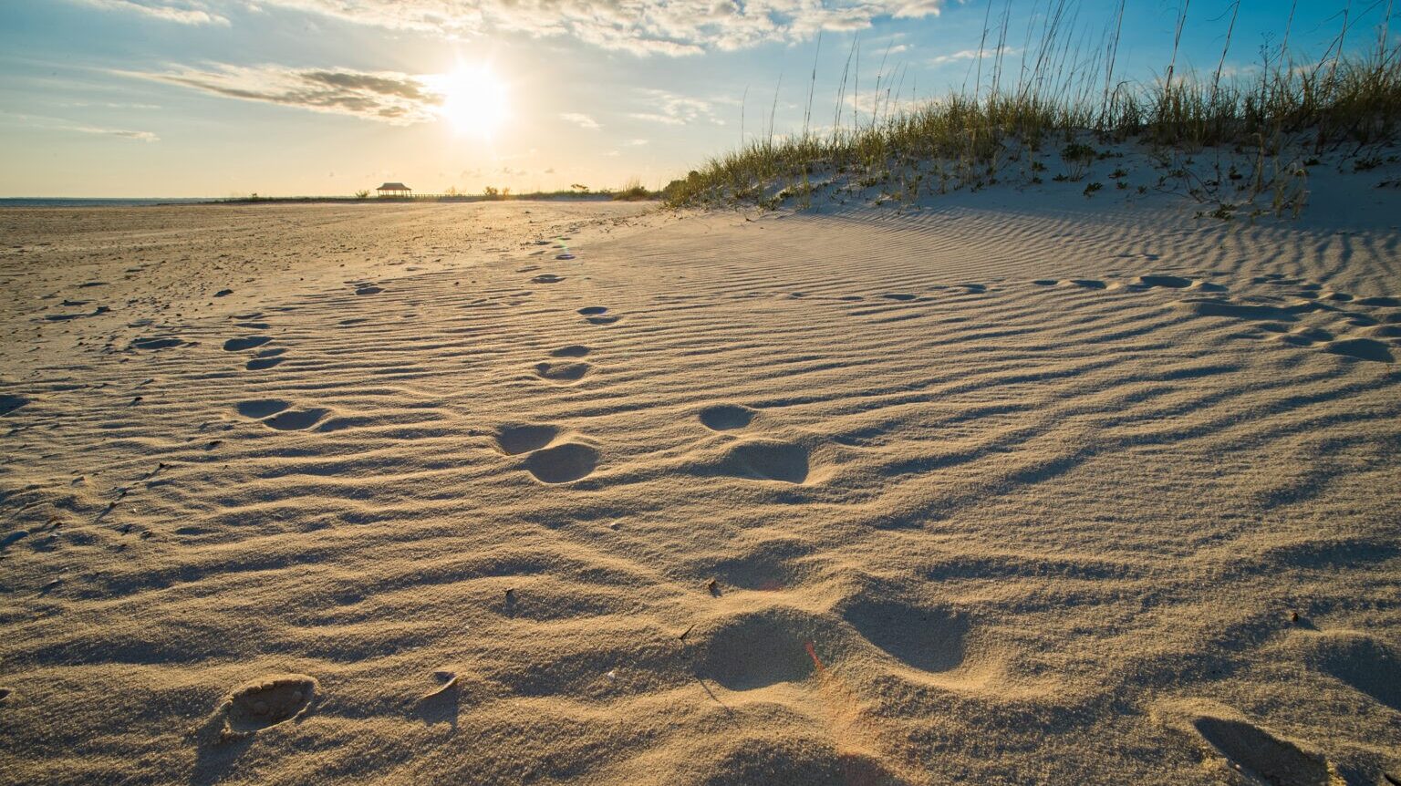 Beach In Pass Christian